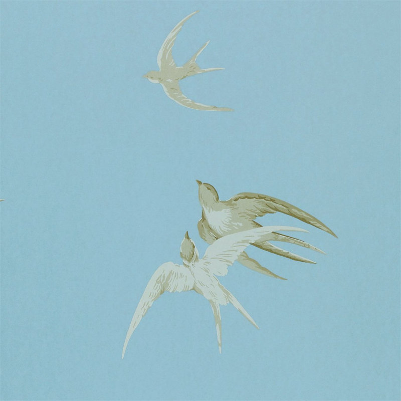 Swallows Wallpaper, Wedgwood