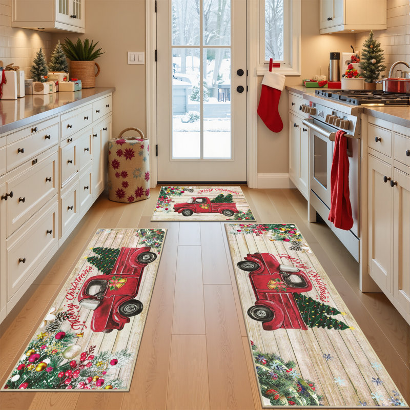 Tapis de cuisine Christmas