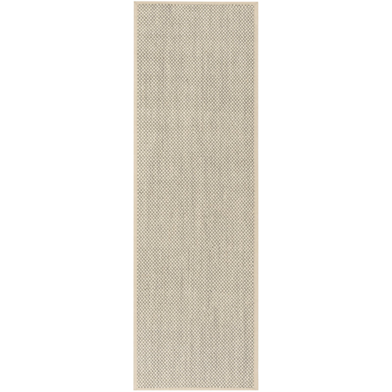 Chaim Natural Fiber Sisal Pile Solid Color Rug, Runner 2'6" x 8'