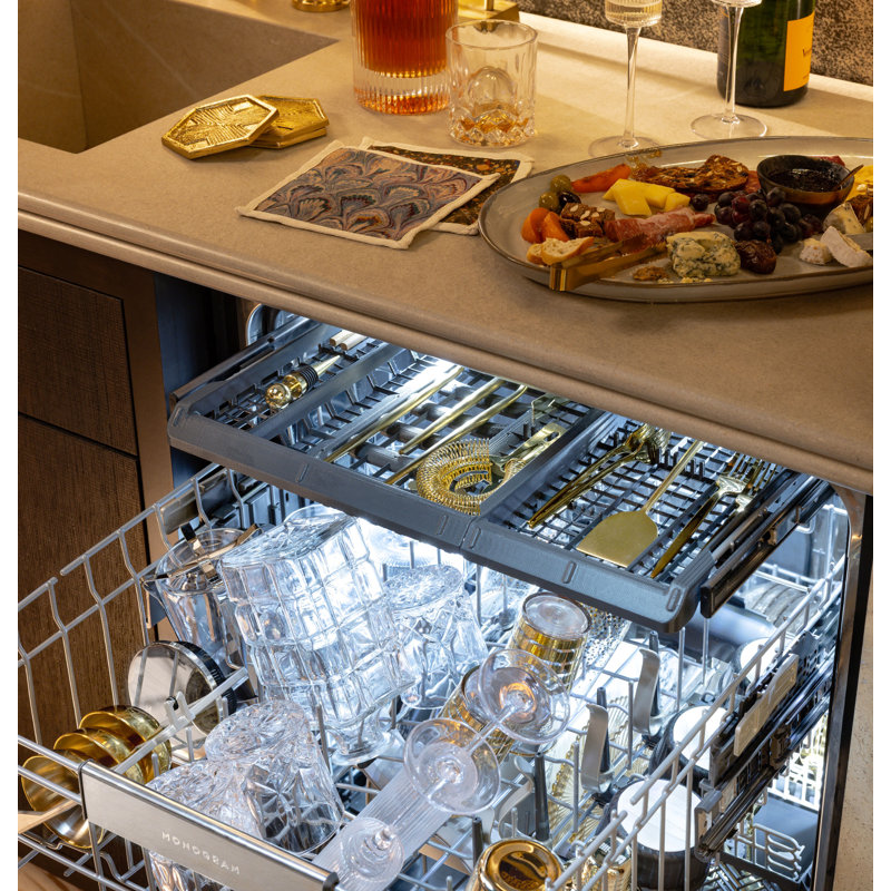 Monogram 24" Premium Fully Integrated Dishwasher - Panel Ready