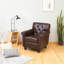 Fauteuil club capitonné Kd