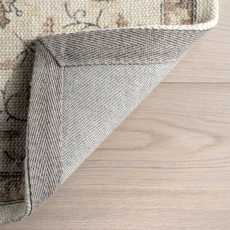  Tapis en laine et coton Princesa, Tapis de couloir 2 pi 8 po x 8 pi