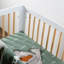 Ocean Waves Muslin Mini Crib Sheet