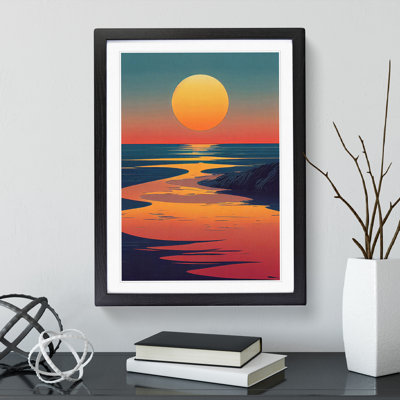 Masterful Sunset - Single Picture Frame Print