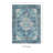Ducote Washable Teal and Ivory Machine Woven Area Rug-568847915
