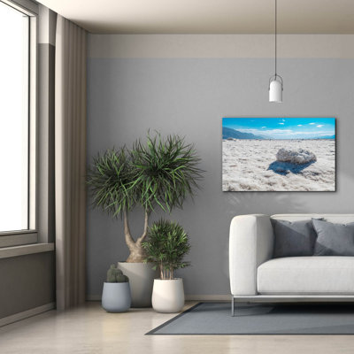  'Badwater Basin - Salt Rock' by Epic Portfolio Canvas Wall Art, 40" x 26"
