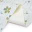 Revêtement pour étagères, revêtement antidérapant non adhésif pour placards, revêtement imperméable pour tiroirs, étagères, commodes, armoires de salle de bain, motif floral vert vintage, 45,7 cm (l) x 243,8 cm (l)