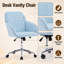 Chaise de bureau moderne et ajustable avec coussin moelleux, pieds en métal-1457758321