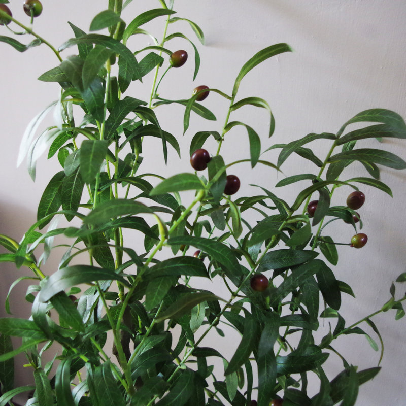 120cm Faux Olive Tree Tree in Pot Liner