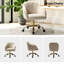 Chaise de travail en velours Adan-851993440