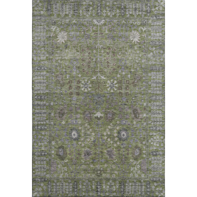 Premium Machine Washable Mayfield AMF2231 Global Rug
