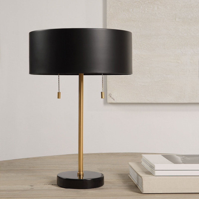 Lampe de table en marbre Dhawal