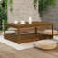 Singita Rectangular Pine Outdoor Coffee Table , cm W cm D-250652307-250652305