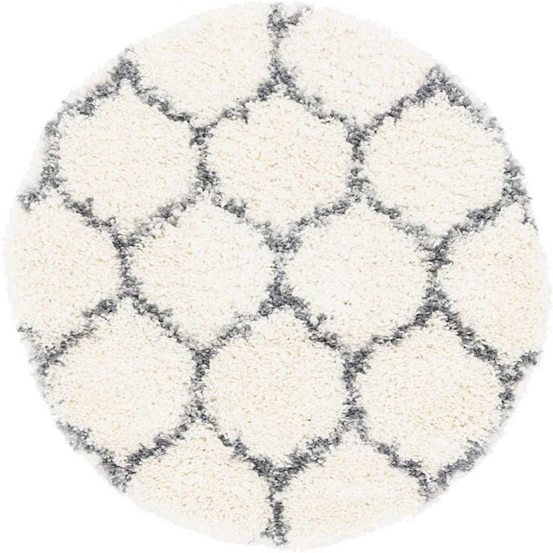 Mitzy Geometric Indoor Rug, Round 3'3"