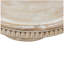 Mango wood cake stand with glass dome