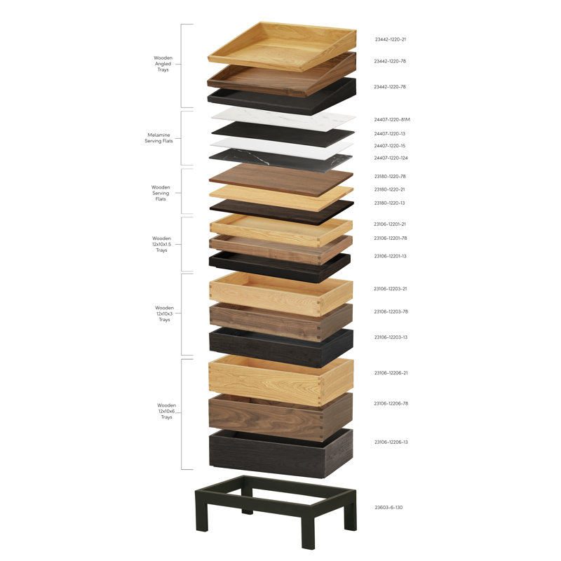 Cal-Mil Metal Display Riser Buffet Accessory