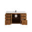 Meuble-lavabo simple 60 po avec plateau Tomke