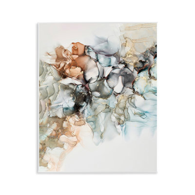 Art mural fluide Flame Abstract Glam