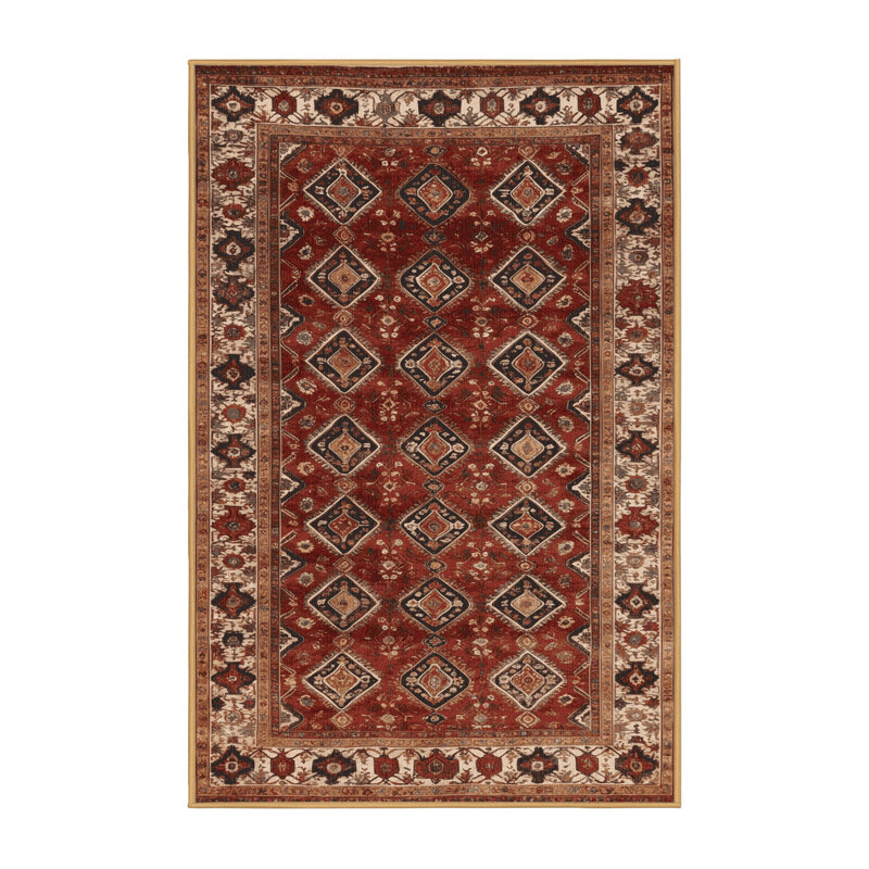 Tapis brun lavable à la machine, Tapis de couloir 2 pi x 4 pi