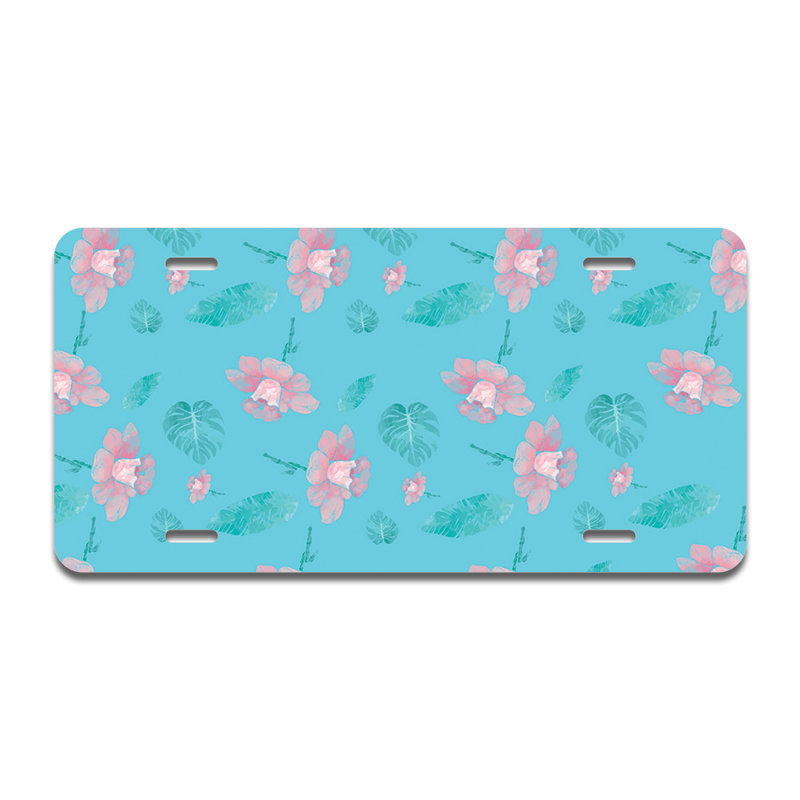 Cadre en aluminium Water Flowers