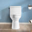 Toilette blanche une pièce à conception moderne