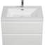 Meuble-lavabo flottant avec lavabo, meuble-lavabo mural moderne avec lavabo en résine et tiroirs à fermeture en douceur-1200007938
