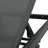 Chaise Recliner Of 2 - Aluminum, Mesh Fabric, Adjustable , Moveable 2 Poolside Breathable Mesh, Rust- Aluminum Frame, Back, Mobile, Black + Gray