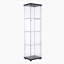 Vitrine à une porte avec 4 tablettes-1370898115