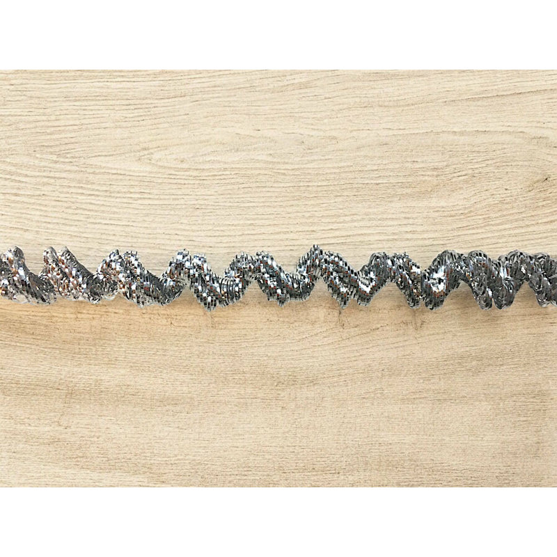 7cm Faux Garland, Silver