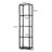 4-Light LED Bookshelf Column with Remote, for Living Room & Bedroom