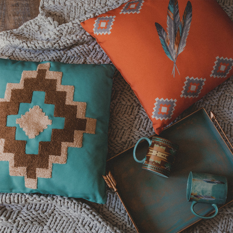 Abstract Throw Pillow