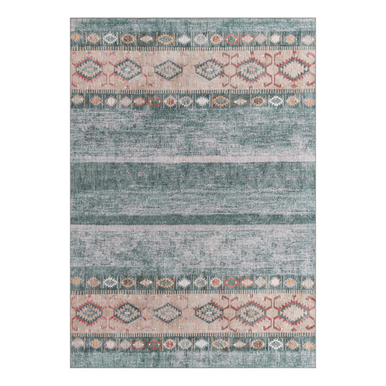 Arvene Chenille Geometric Indoor Rug