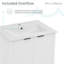 Meuble-lavabo blanc Bastille