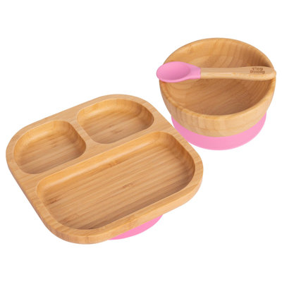 Tiny Dining - Children's Bamboo Suction Dinner