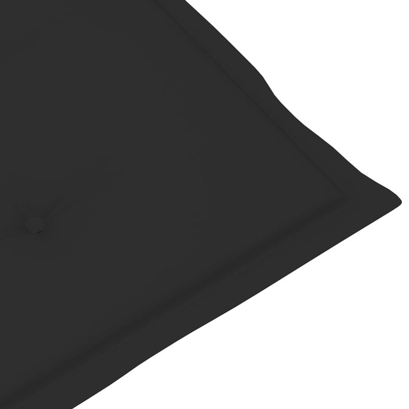 Coussin de siège / dossier d'extérieur, Noir