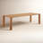 Channing Oak Rectangular Solid Wood Top with Solid Wood Base Dining Table-71625494-71625495