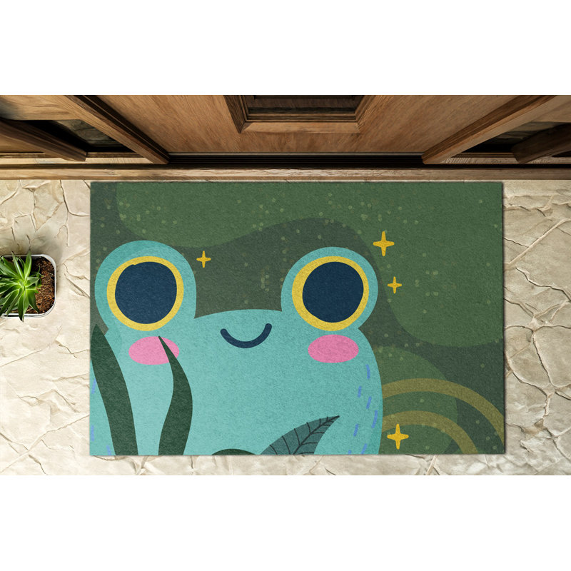 Non-Slip Outdoor Doormat, W100 x L150 cm