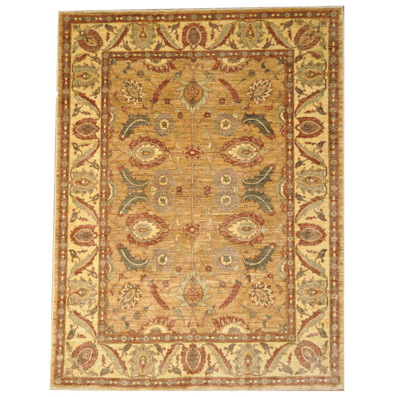 Tapis en laine noué à la main Oushak