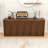 Modern Sideboard with Wave Design – with Ample Storage-2087323299