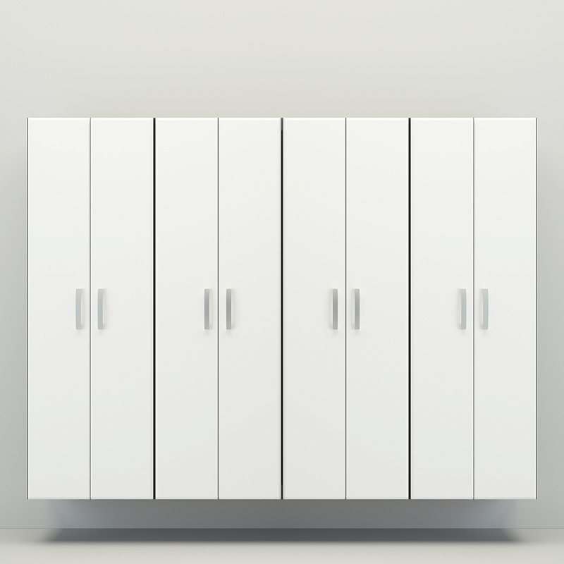 Flow Wall Deluxe Cabinet Starter Set - White