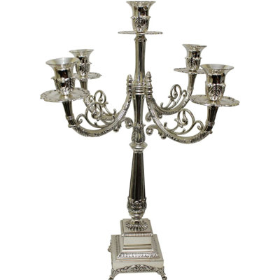 Silver Plated Candlestick