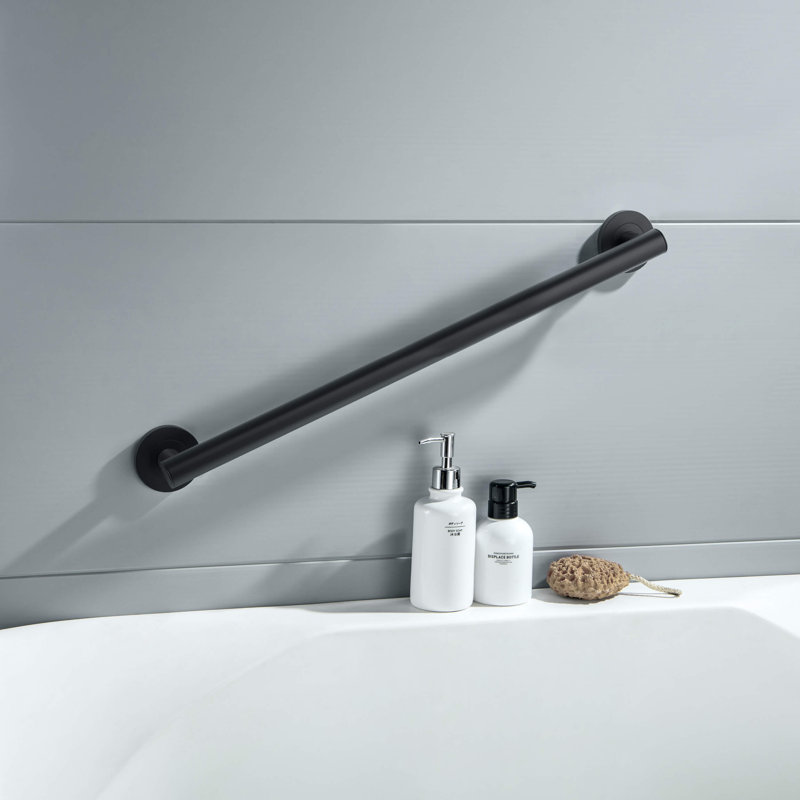 26.94'' Bath Safety Grab Bar, Black
