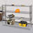 4 Tier Stainless Steel Adjustable Shelving-1653970585