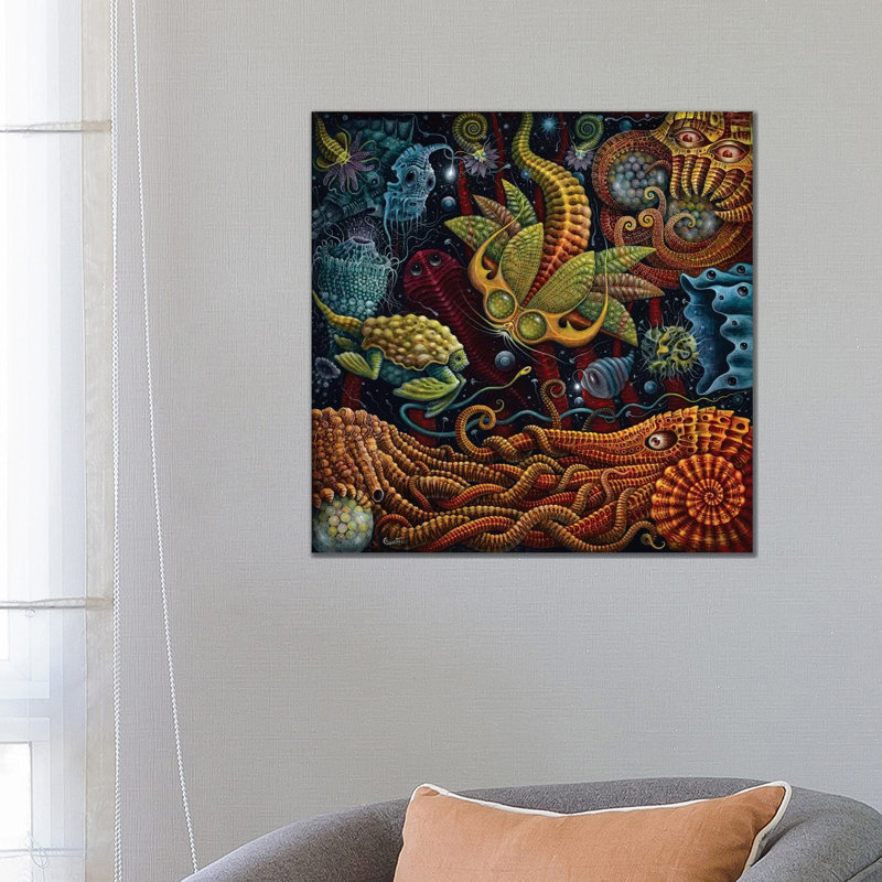 Seapods 1 Piece Wrapped Canvas Wall Art