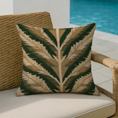 Indoor and Outdoor Throw Pillow