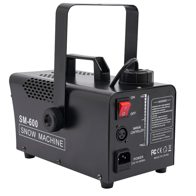 Snow Machine with Wireless Remote Control and Wired Control for Christmas Wedding
