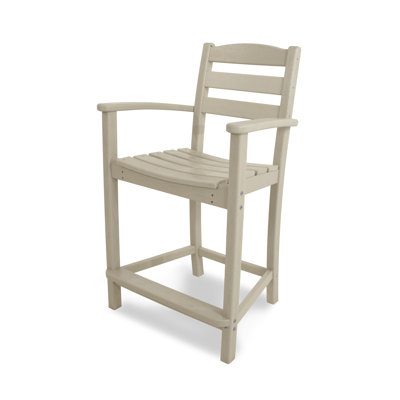 Chaise avec accoudoirs de bar POLYWOOD La Casa
