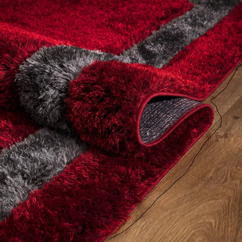 Shag Area Rug, Rectangle 200 x 290 cm