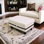 Faux Leather Storage Ottoman