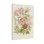 Arrangement floral de plantes et de fleurs avec des fleurs roses et blanches